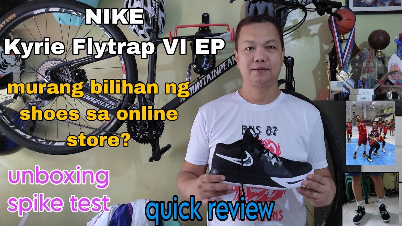 NIKE Kyrie Flytrap VI EP,Unboxing,Quick Review and Spike Test