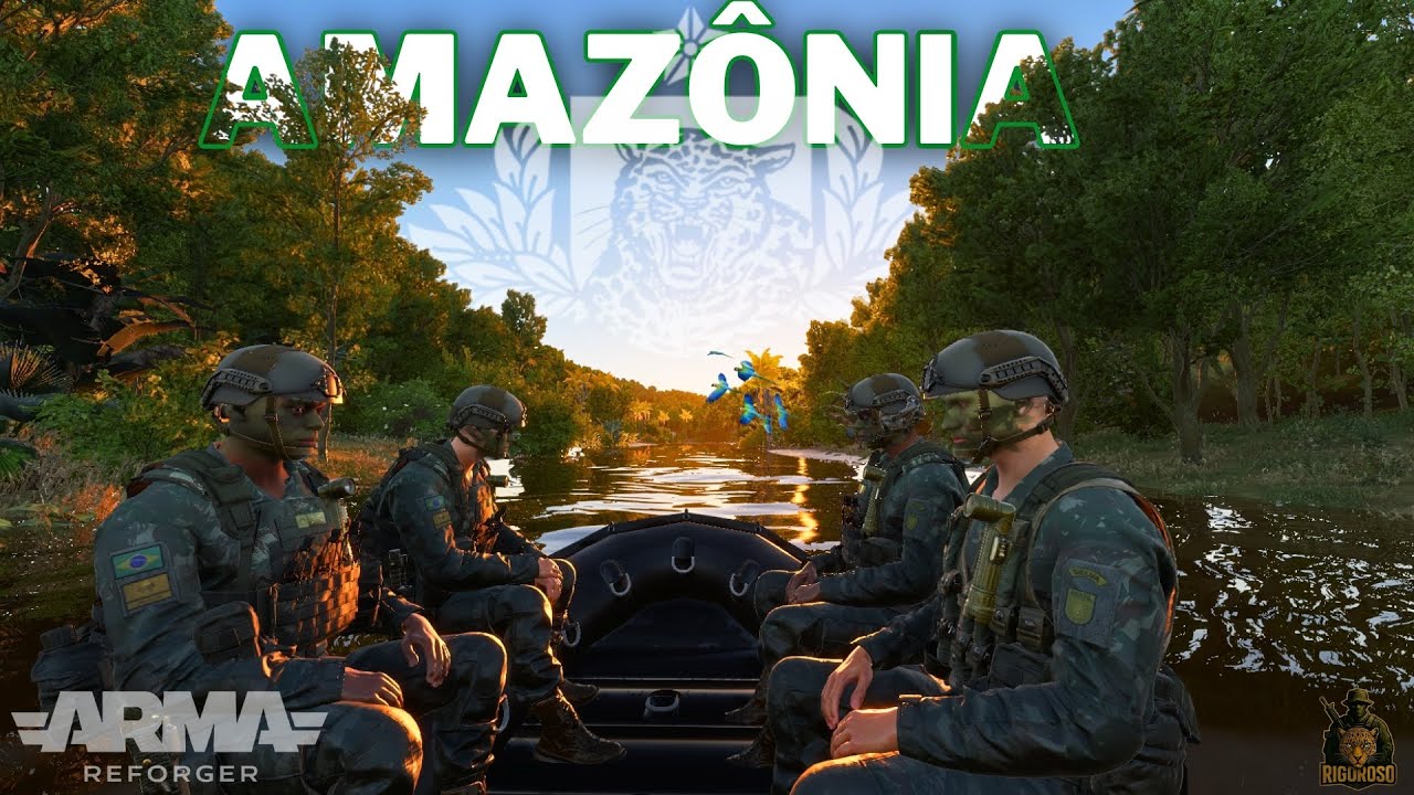 Arma Reforger: Guerra na Selva do Exército Brasileiro defendendo a Amazônia!