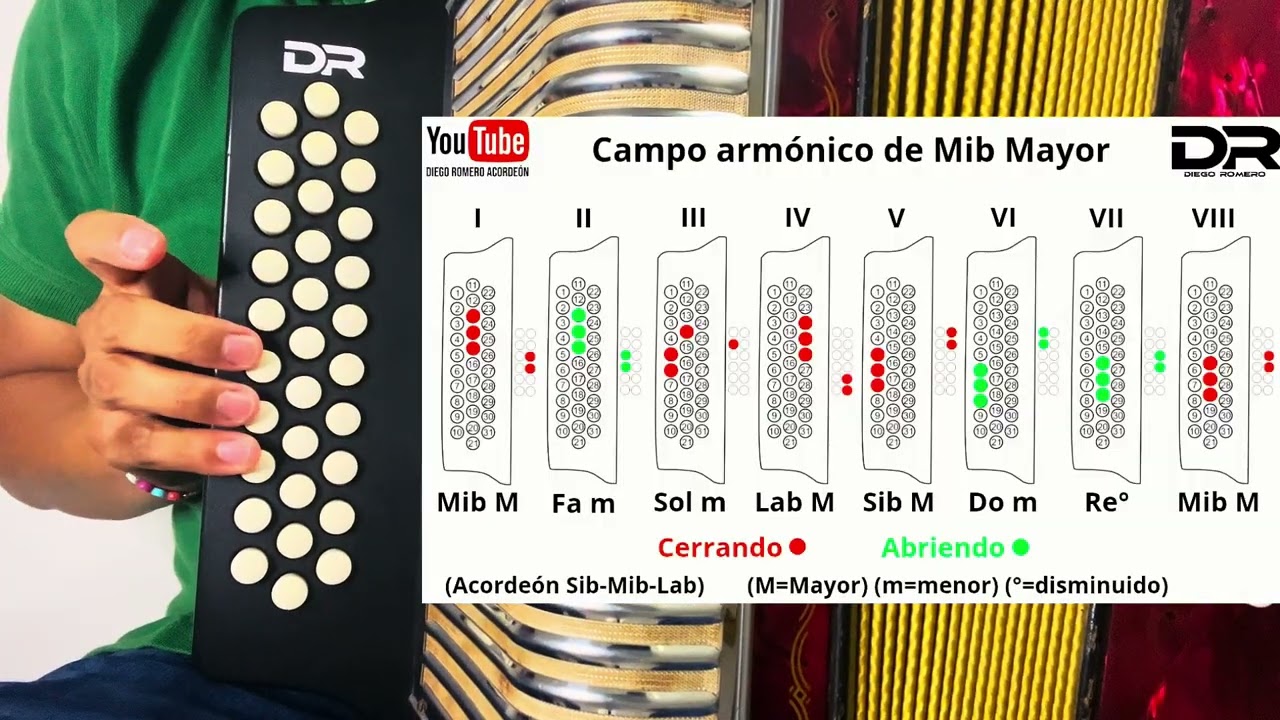 Campos armónicos en el acordeón - Diego Romero Acordeon