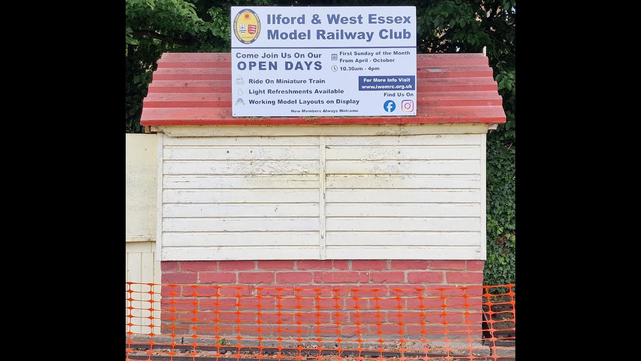 Ilford and West Essex model railway club.  Open day. 1st June 2025.