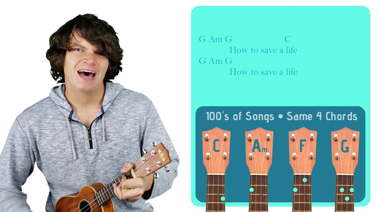 How to Save a Life - The Fray | Easy Ukulele Tutorial & Cover (109)