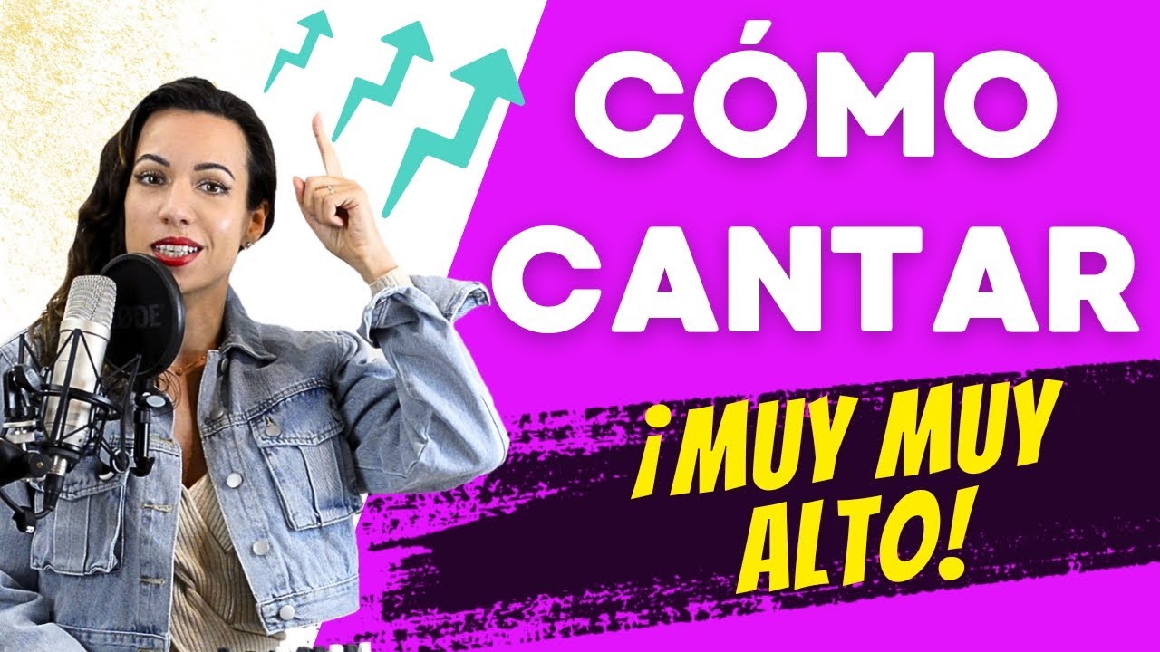 🔥 C&Oacute;MO CANTAR NOTAS MUY AGUDAS sin forzar la garganta. Ejercicios para cantar alto. Natalia Bliss