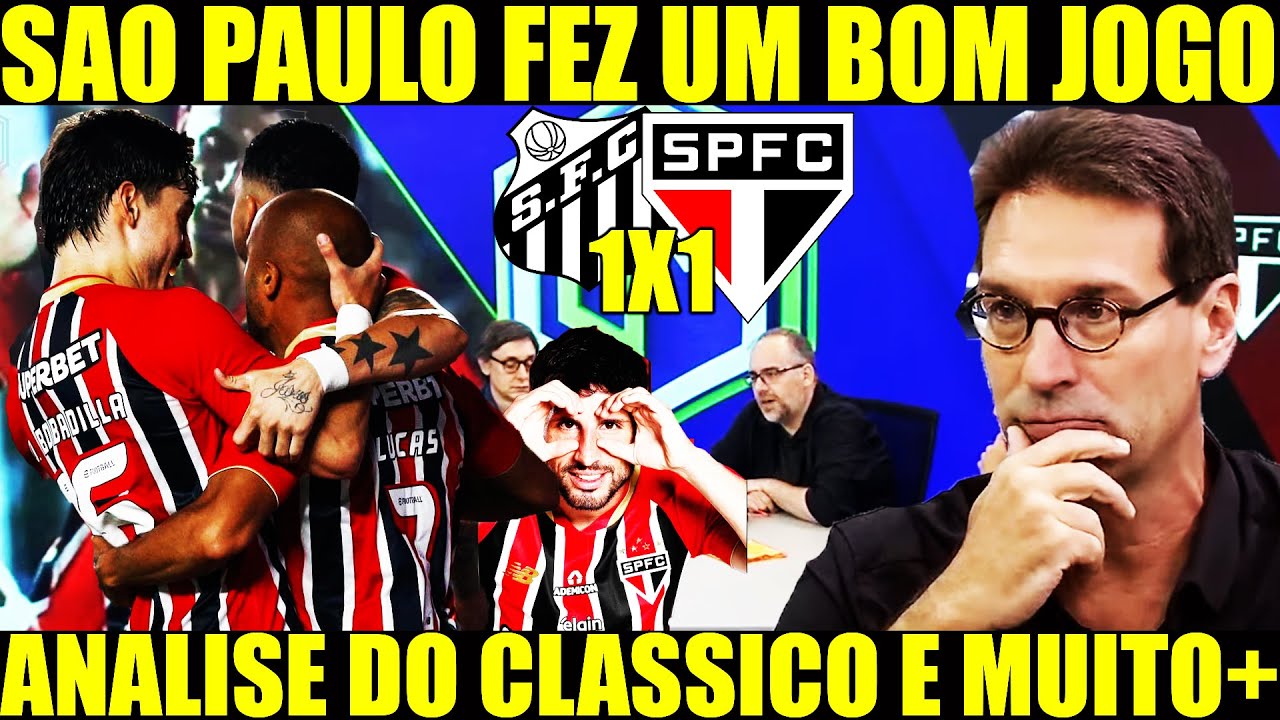 SPFC INFO - SÃO PAULO ARRANCA EMPATE NA VILA | CALLERI SALVA MAIS UMA VEZ | SANTOS 1X1 SP DEBATE E+