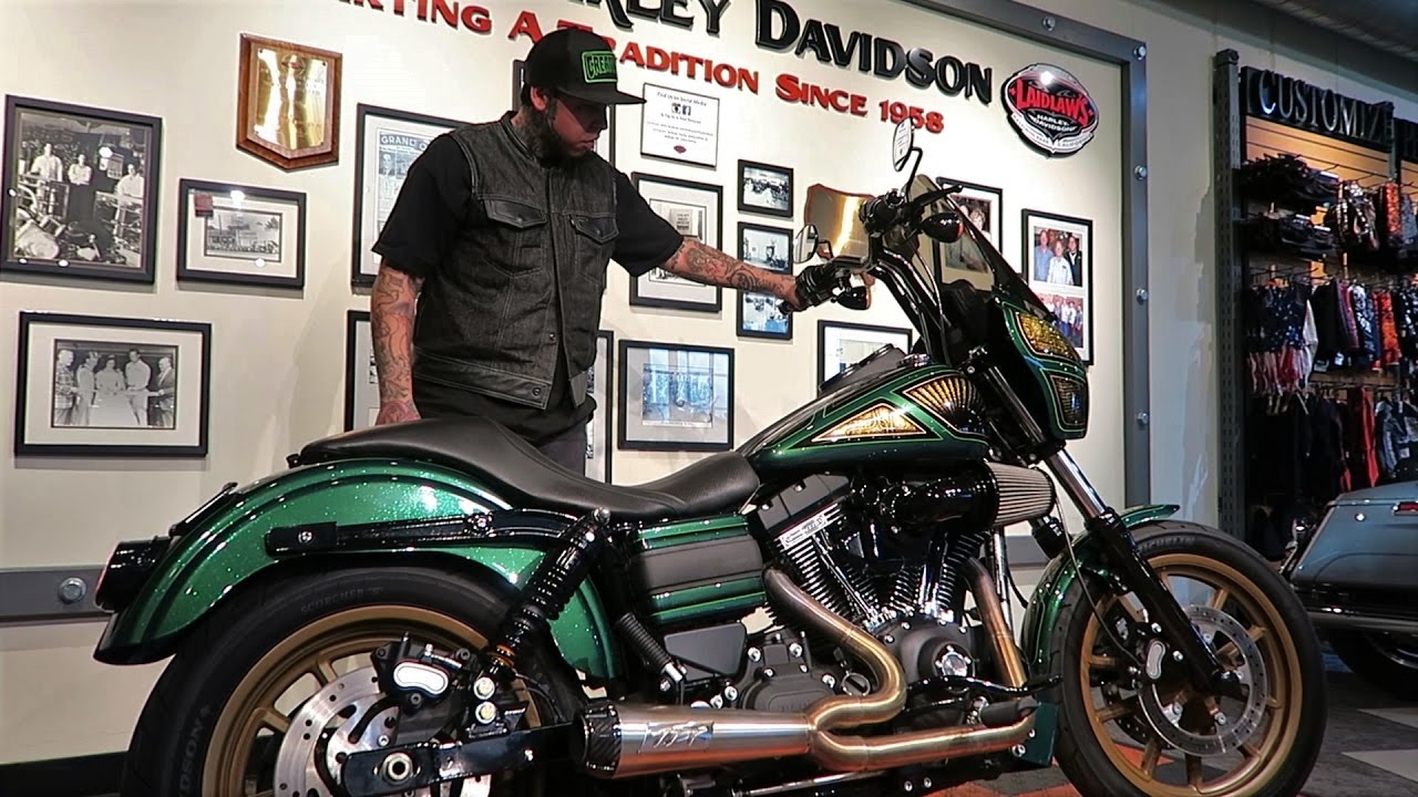 David's Custom Harley-Davidson Dyna Low Rider S (FXDLS) │Walk-Around and Ride