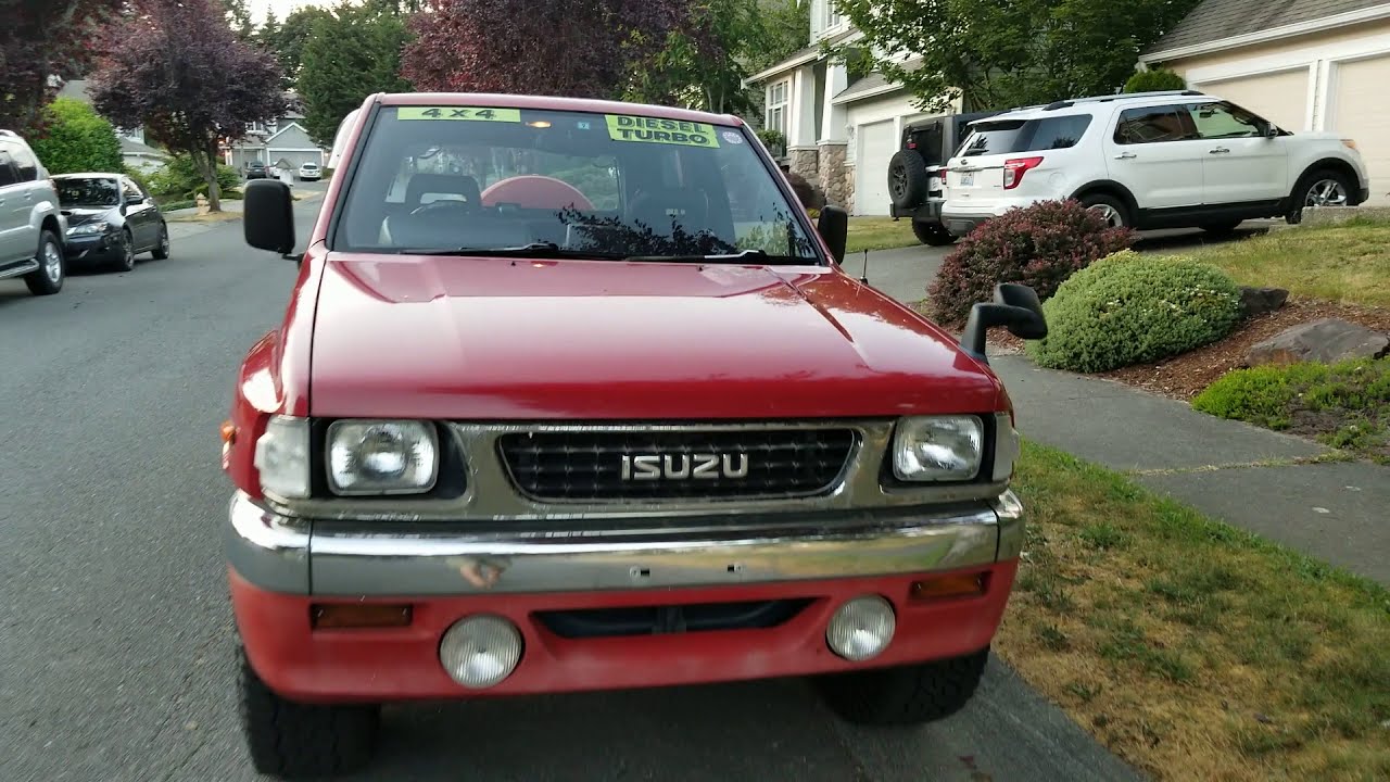1992 Isuzu Mu (Rodeo Amigo) turbo diesel 4BJ1-T, F5, UCS55DWM
