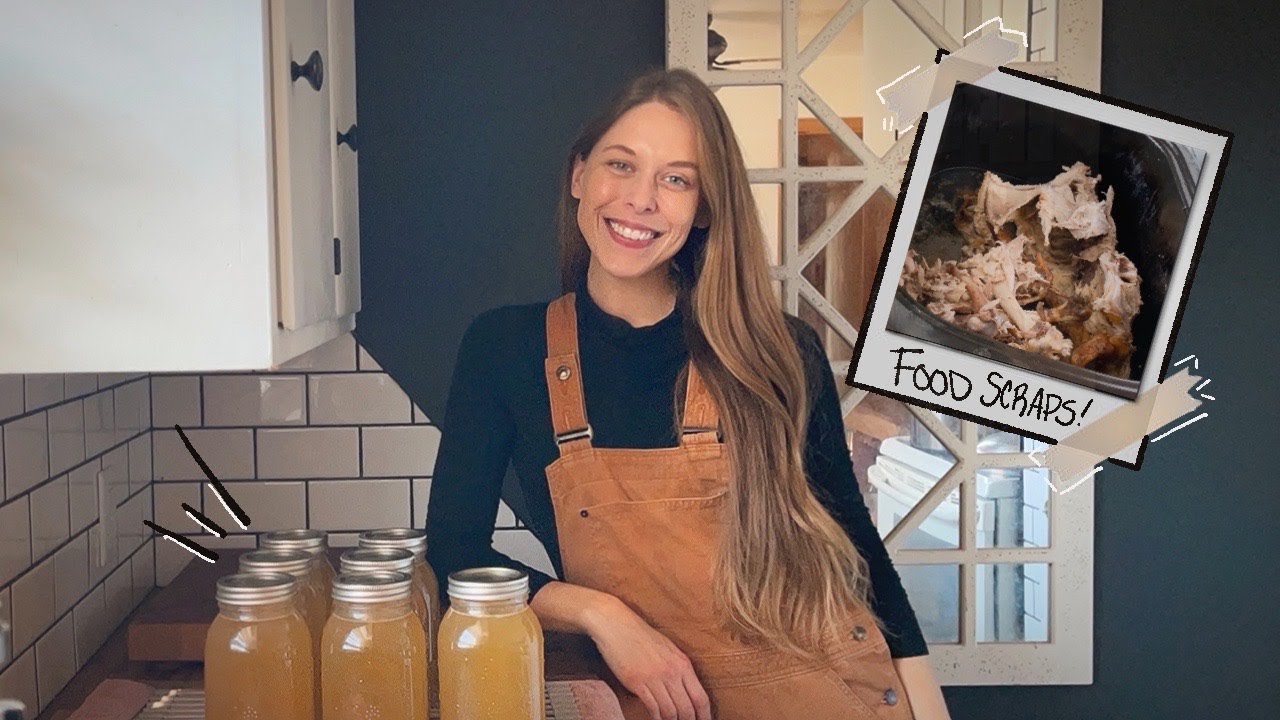 Turning My Holiday Turkey Scraps Into FREE Broth! + How To Freeze & Pressure Can It!