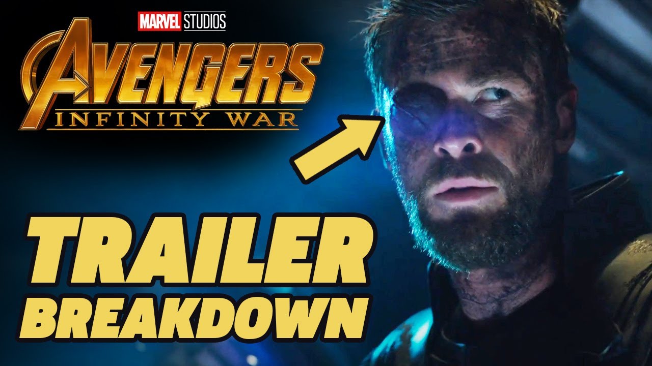 Avengers Infinity War Trailer Breakdown!
