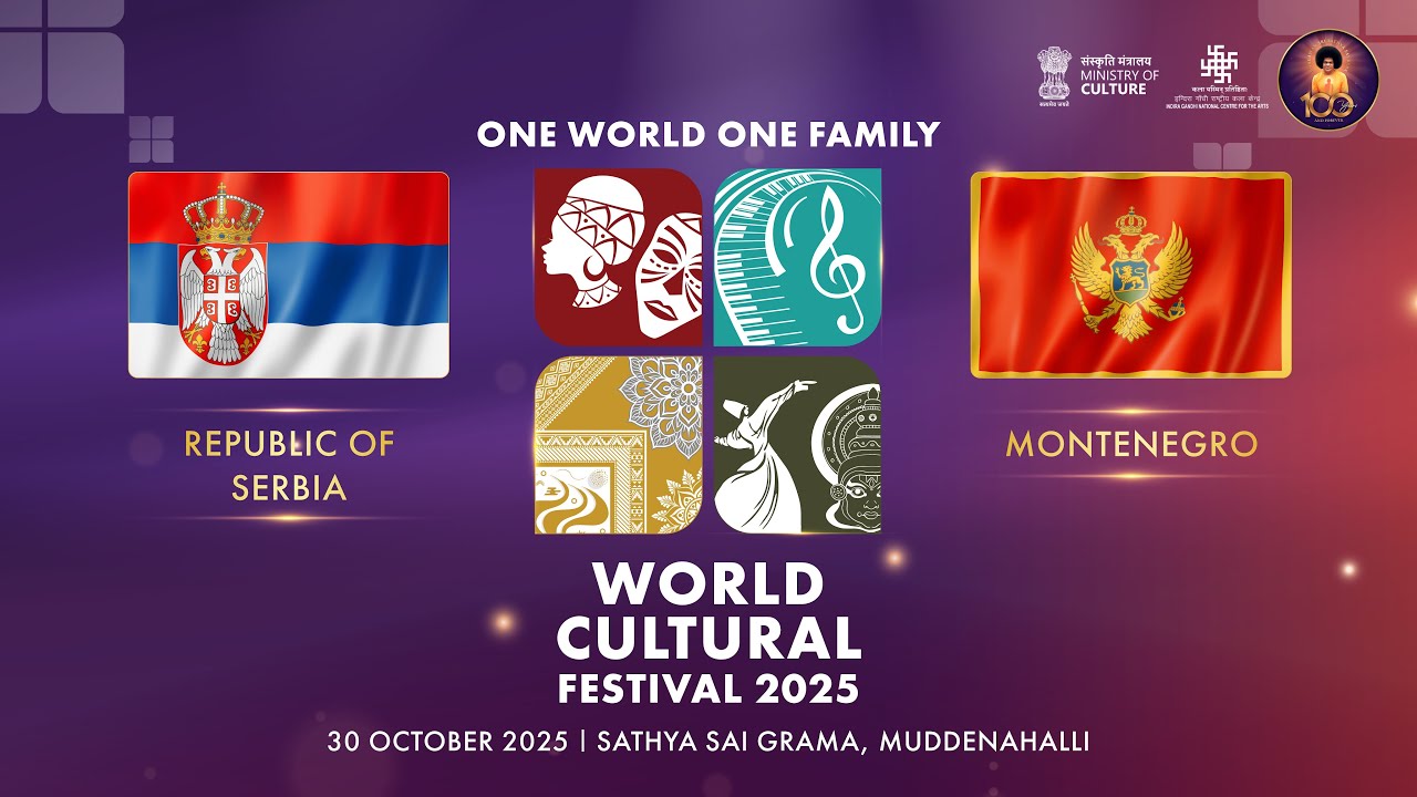 One World One Family World Cultural Festival : Day 76 | Serbia & Montenegro | Live | 30 October 2025