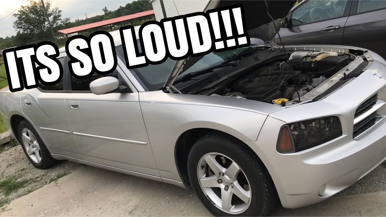 Loud V6 Charger Sounds like a HEMI  |  Straight Piped No Cats  |  Walk Around + Revs + 0-60MPH