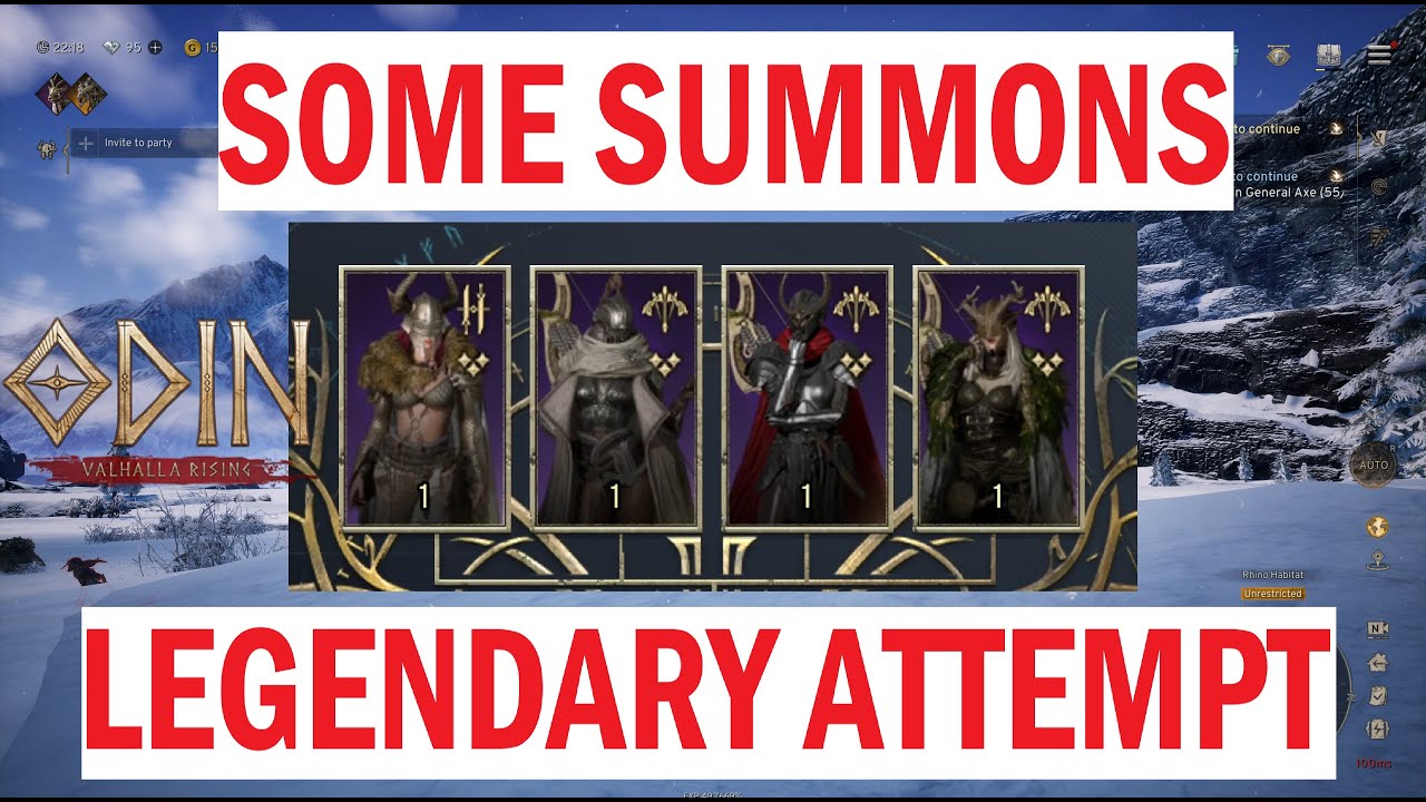 Summons And A Leggo Attempt [ODIN: VALHALLA RISING]