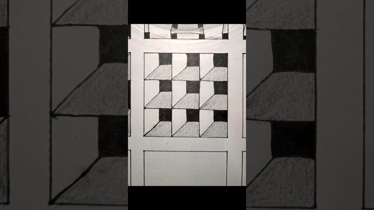 How to draw 3D drawing // 3D easy Illusion drawing || 