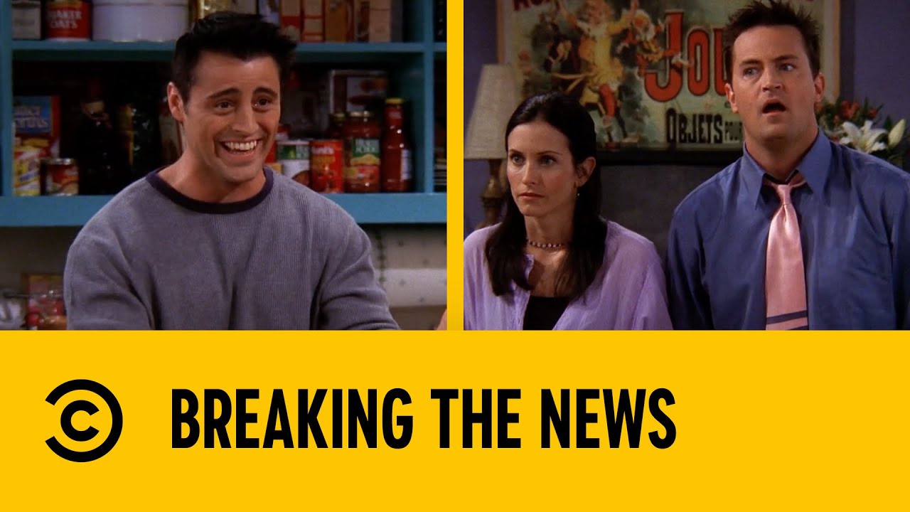 Breaking The News | Friends | Comedy Central Africa