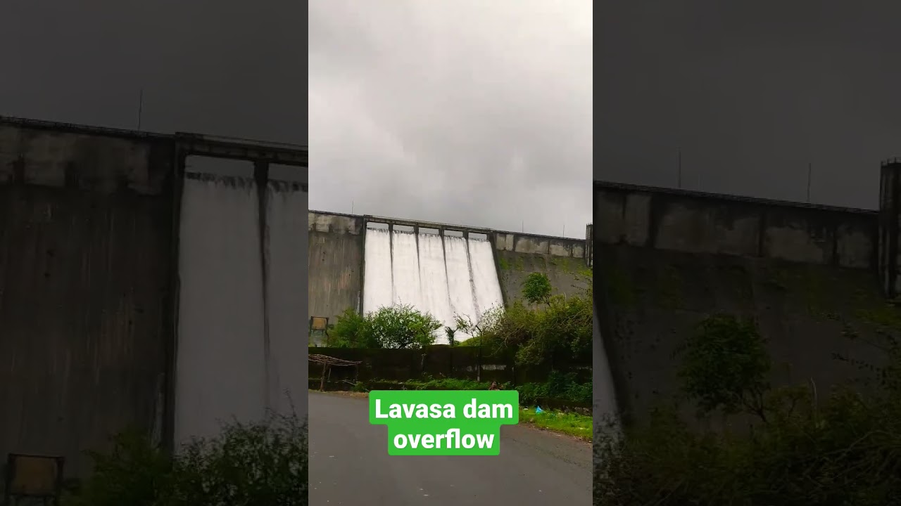 Lavasa Dam over flow