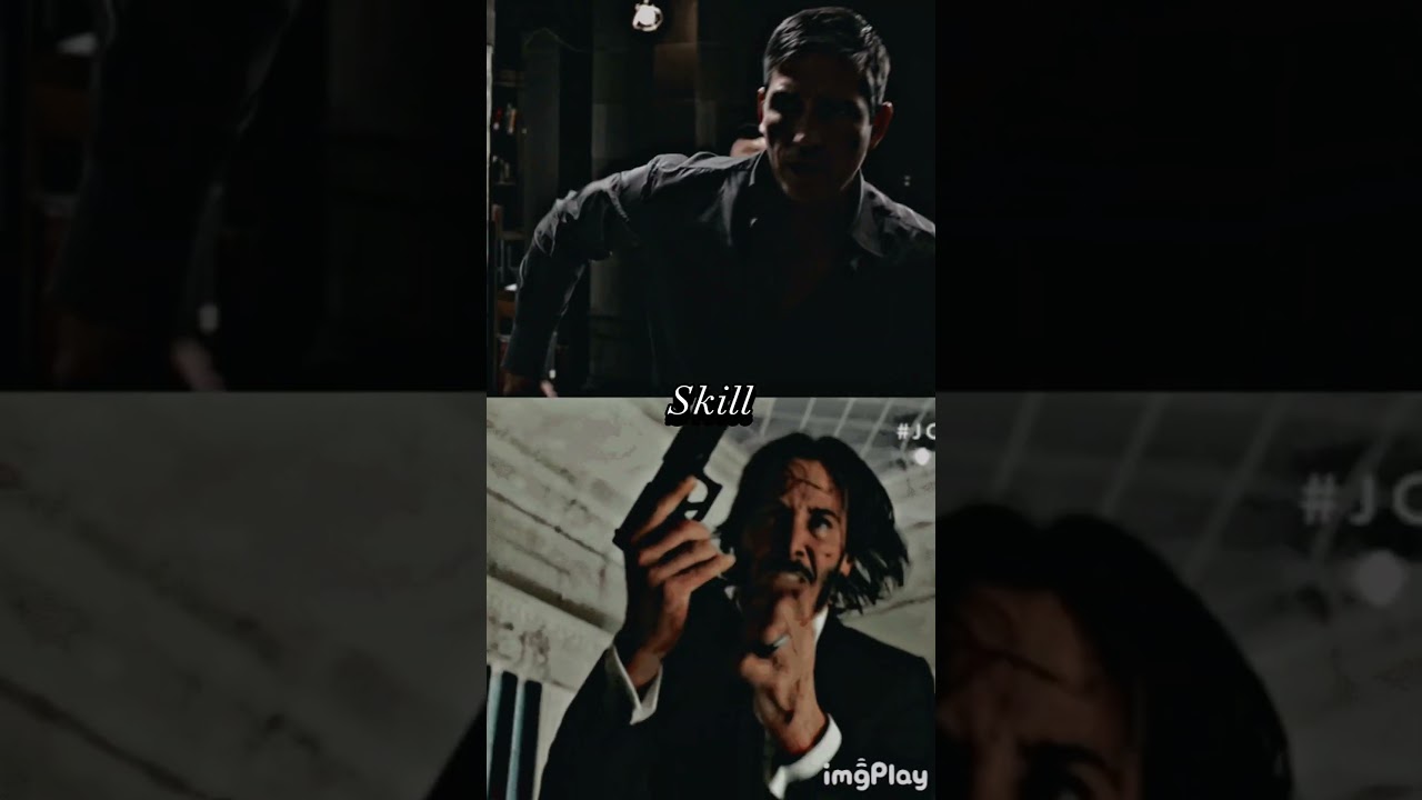 John Wick Vs John Reese #johnwick #personofinterest #shorts