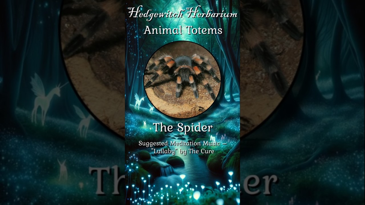 Animal Totems: The Spider - Magic, Dreams, Deities and More! #animals  #totems #spider #visionquest