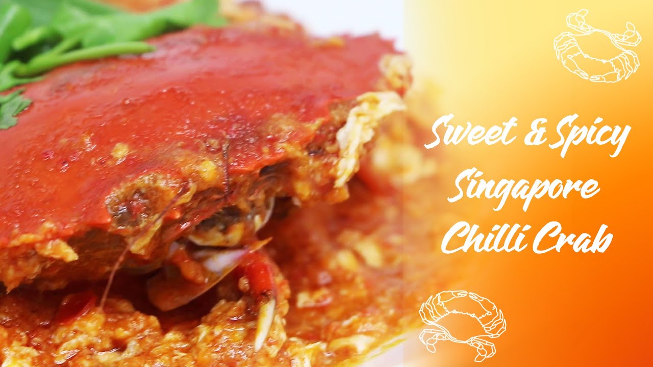How to cook Sweet & Spicy Singapore Chilli Crab 辣椒螃蟹 | Easy One-wok Chilli Crab Recipe