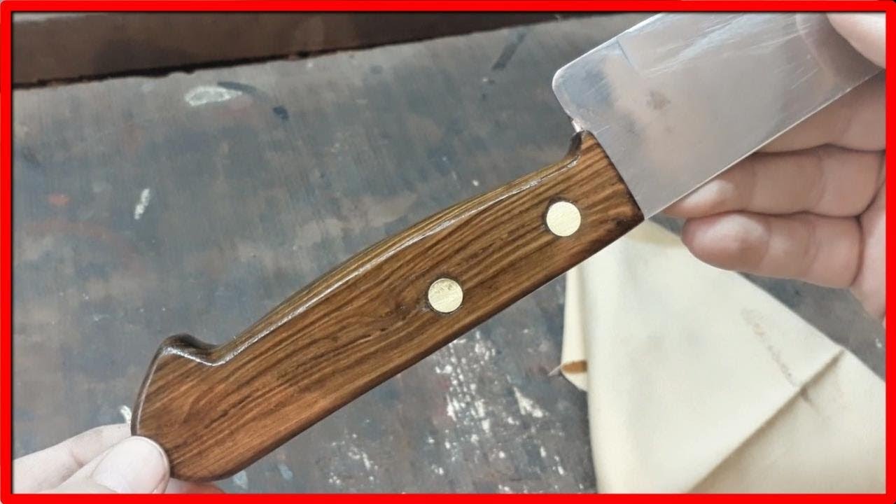 Como ENCABAR un CUCHILLO espiga Corta