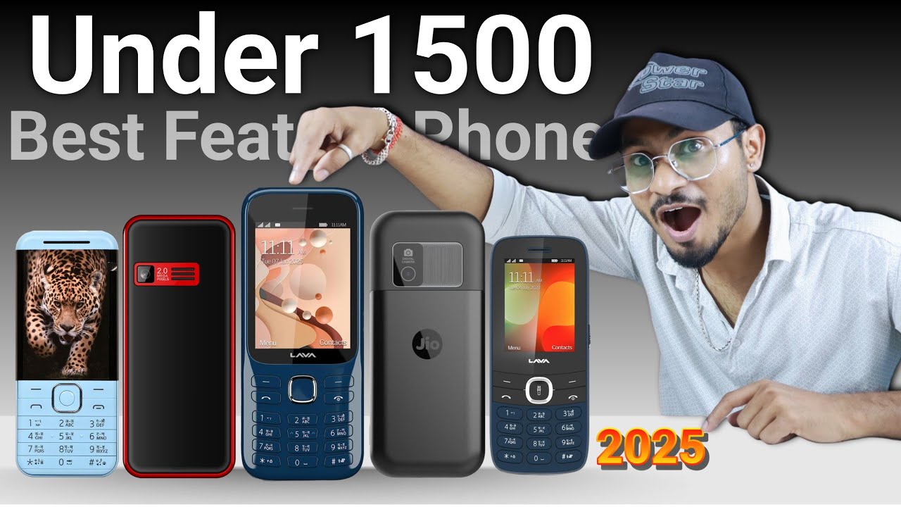 Best 4G Keypad Phone Under 1500 ||  Best Keypad Phone in 2025 || Best 4g Features Phone