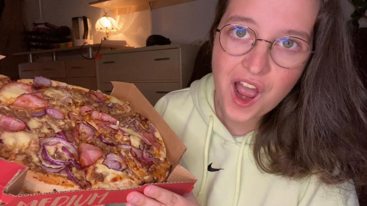ASMR - DOMINO'S PIZZA MUKBANG - german/deutsch | Jasmin ASMR