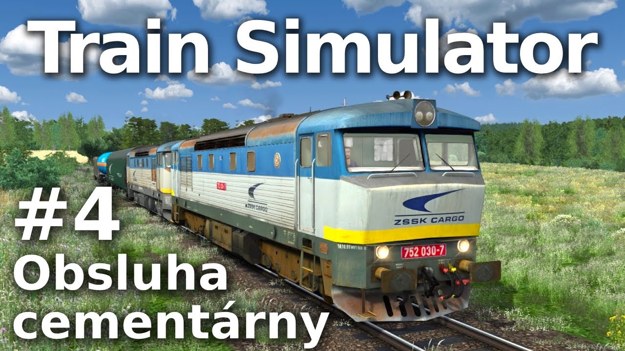 Train Simulator | Obsluha cementárny na Nereálné trati #4