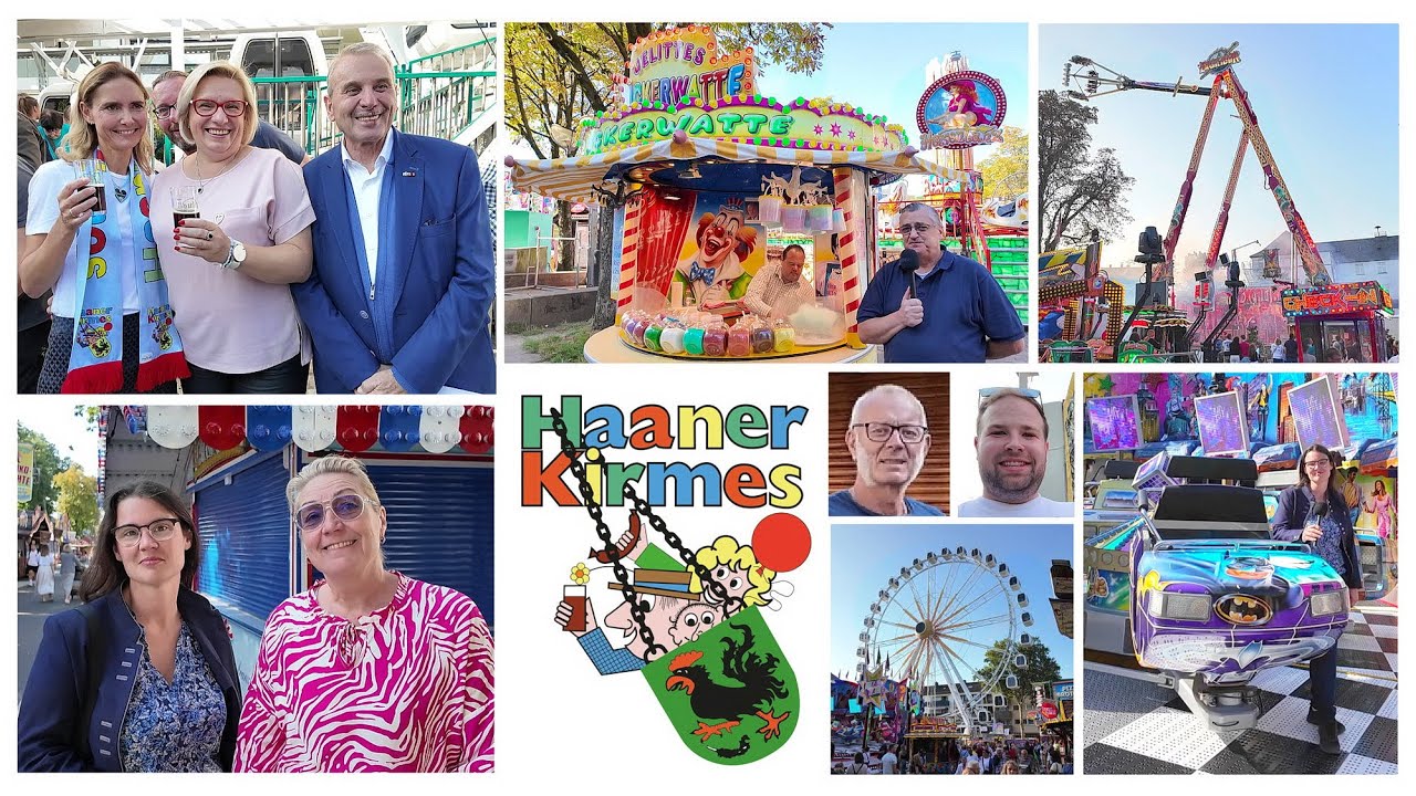 Reportage | Haaner Kirmes 2024  | Rundgang mit der neuen Platzmeisterin, Eröffnung, Interviews