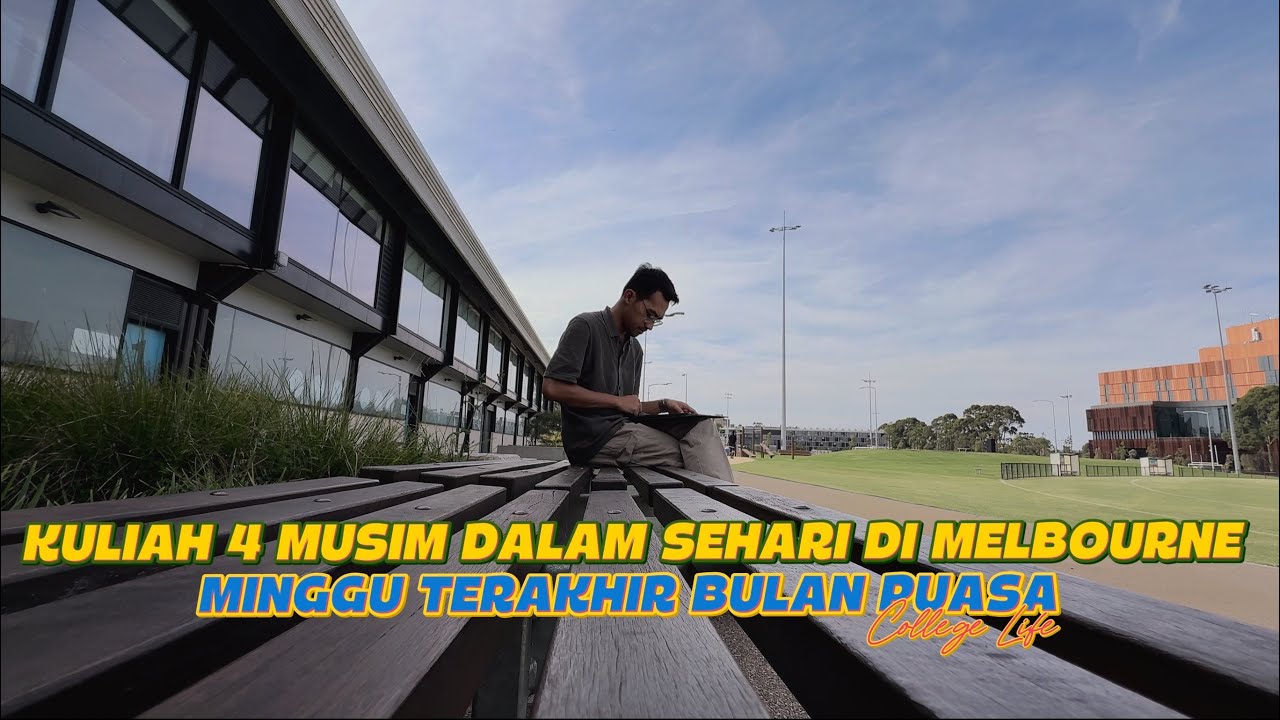 AUSTRALIAN STUDENT VLOG: MELBOURNE CAN HAVE 4 SEASONS IN ONE DAY - BE PREPARED FOR RANDOM WEATHER