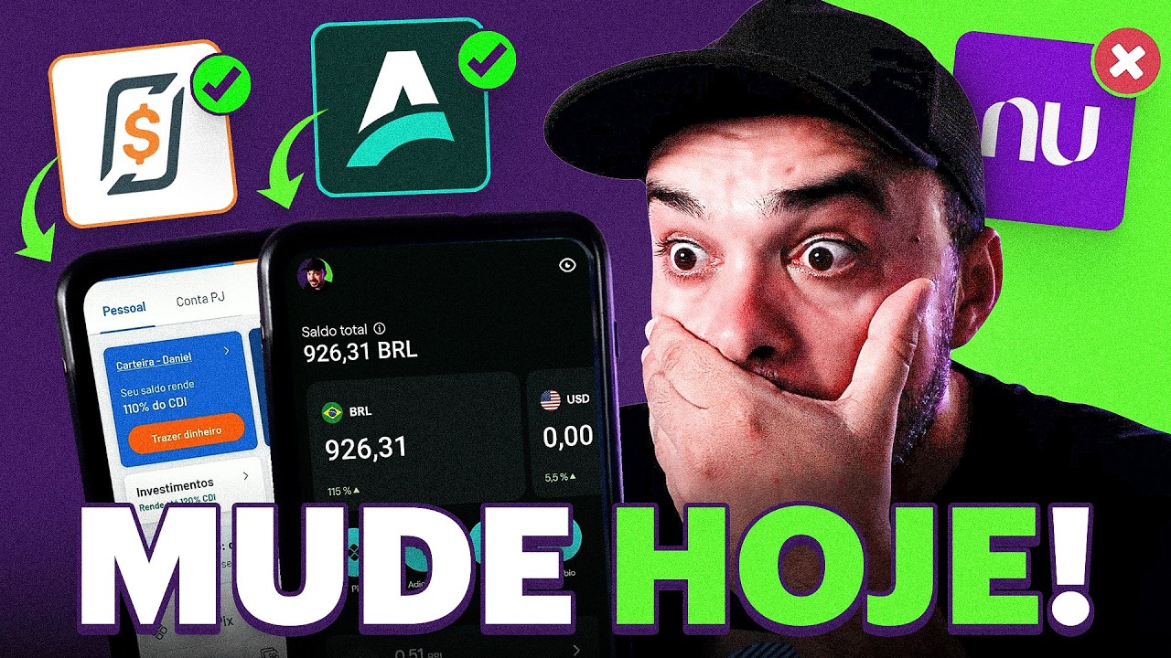 ADEUS NUBANK! Estas duas contas RENDEM MAIS!