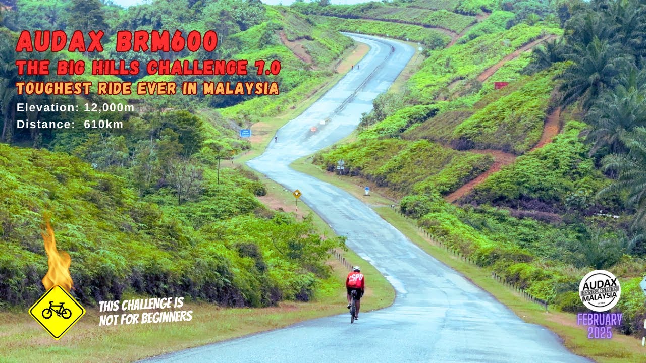 Audax BRM 600km 2025 | The Big Hills Challenge 7.0 | Only For The Mad!