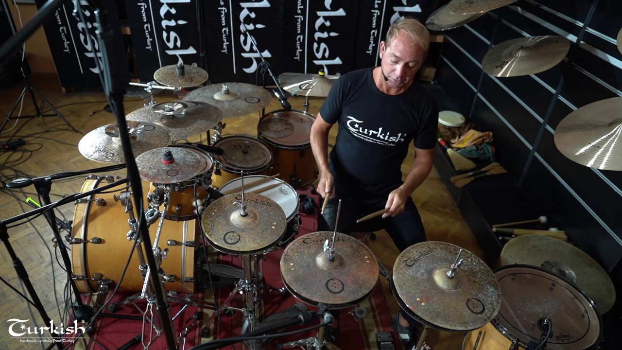 Turkish Cymbals, Jarrod  Cagwin Signature Soundscape Series, Snake Hi-hats Review & Playing