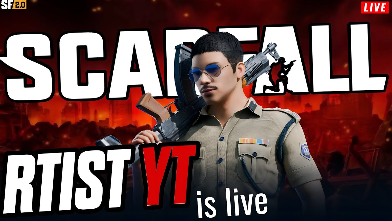 RANK PUSH with FUFAJII , GRIND TO SAMRAT , DAY 4, SCARFALL2.0 LIVE  | FULL RUSH|RTIST YT