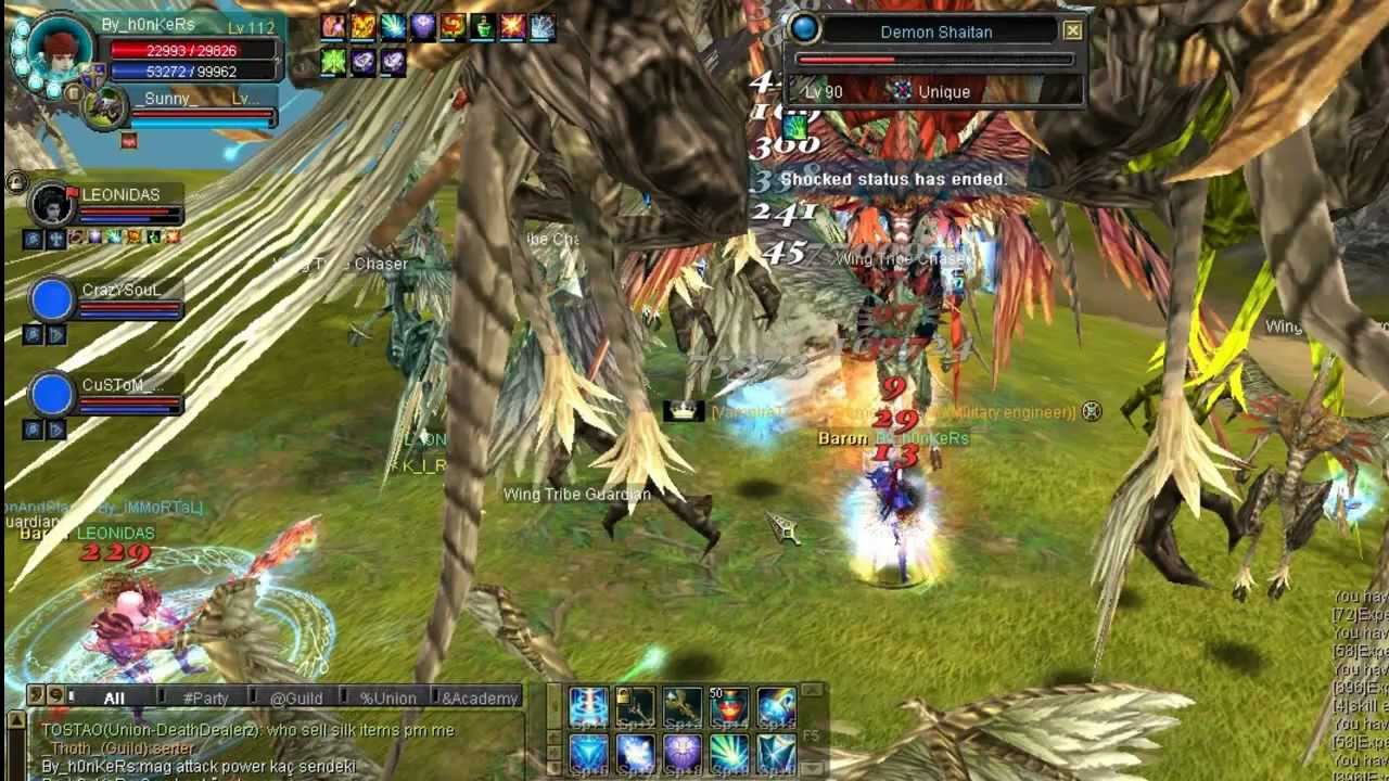 Silkroad Uniques Demon Lord Isyutaru FaceSpawn By_h0nKeRs