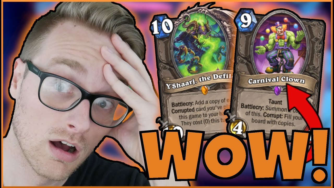 Send in the 🤡 CLOWNS 🤡? BIG RAMP DRUID is BACK in Madness at the Darkmoon Faire | Wild Hearthstone