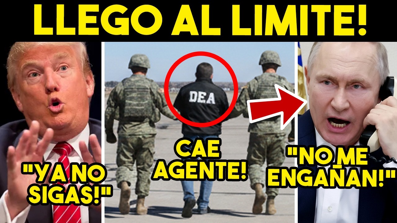 PESADILLA TOTAL! CAE AGENTE DE4, TRUMP SIN PALABRAS. SUELTAN LA SOPA EN VIVO, SE PUSO FEO.