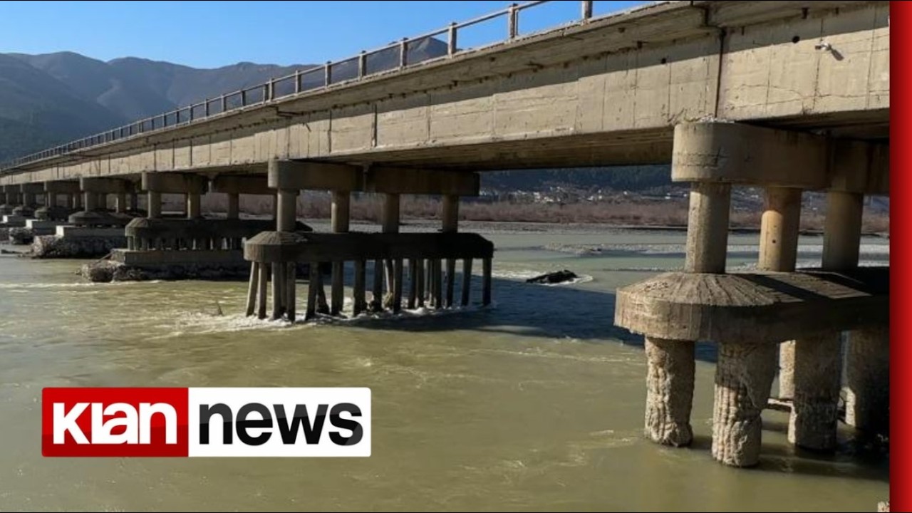 Klan News - Dëmtohet ura në autostradën Milot-Lezhë