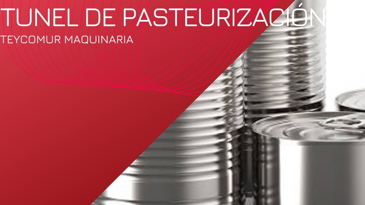 Túnel de pasteurización