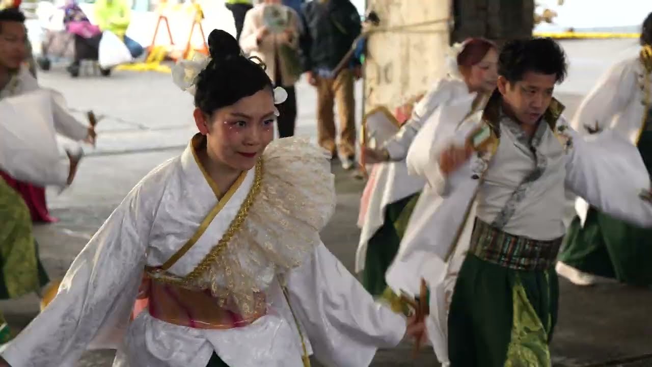 [4K]葵や一晴｜皐月の英雄（よさこい東海道 沼津秋祭り 2025/第一市場演舞場)
