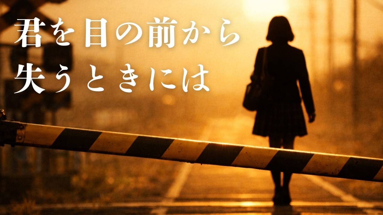 君を目の前から失うときには｜深夜3時、受験勉強の合間、数式の横に綴った「あの日」への後悔【自作詩アーカイブ 第8弾】