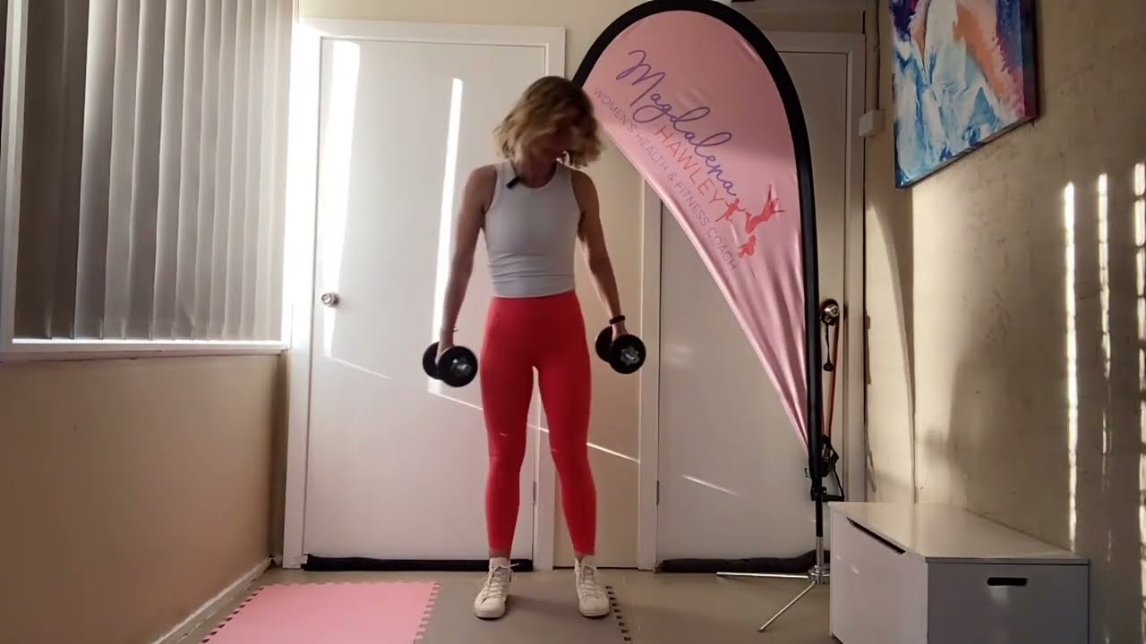 Wide Grip Dumbbell Bend Over Row