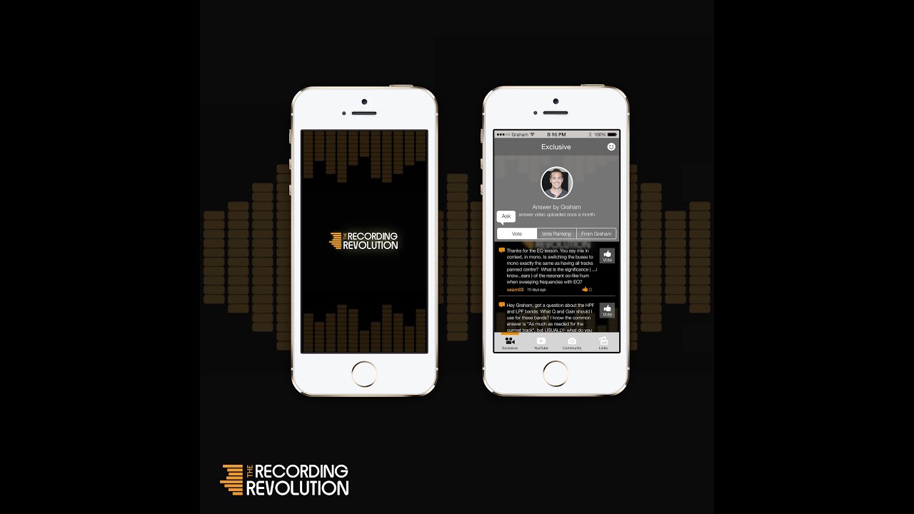 The Recording Revolution Official App