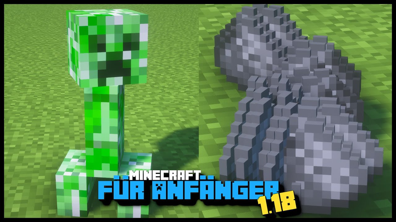 Wie baut man eine Survival Creeperfarm in Minecraft | Minecraft für Anfänger 1.18 #33 |  LarsLP