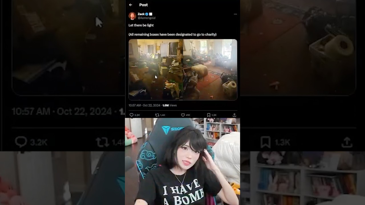 Asmongold Actually Cleaned His House...