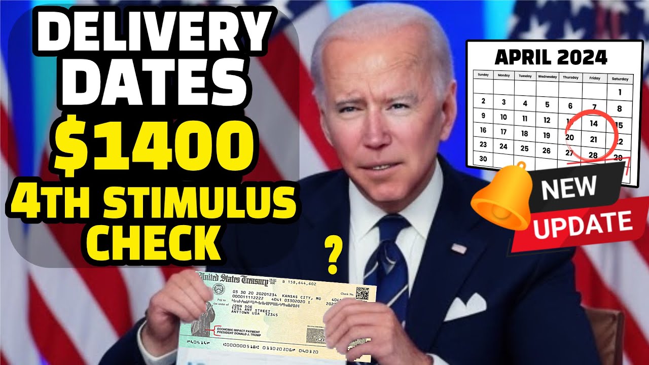Latest 4th Stimulus Check Update ? $1,400 Update Social Security Increase News 2024