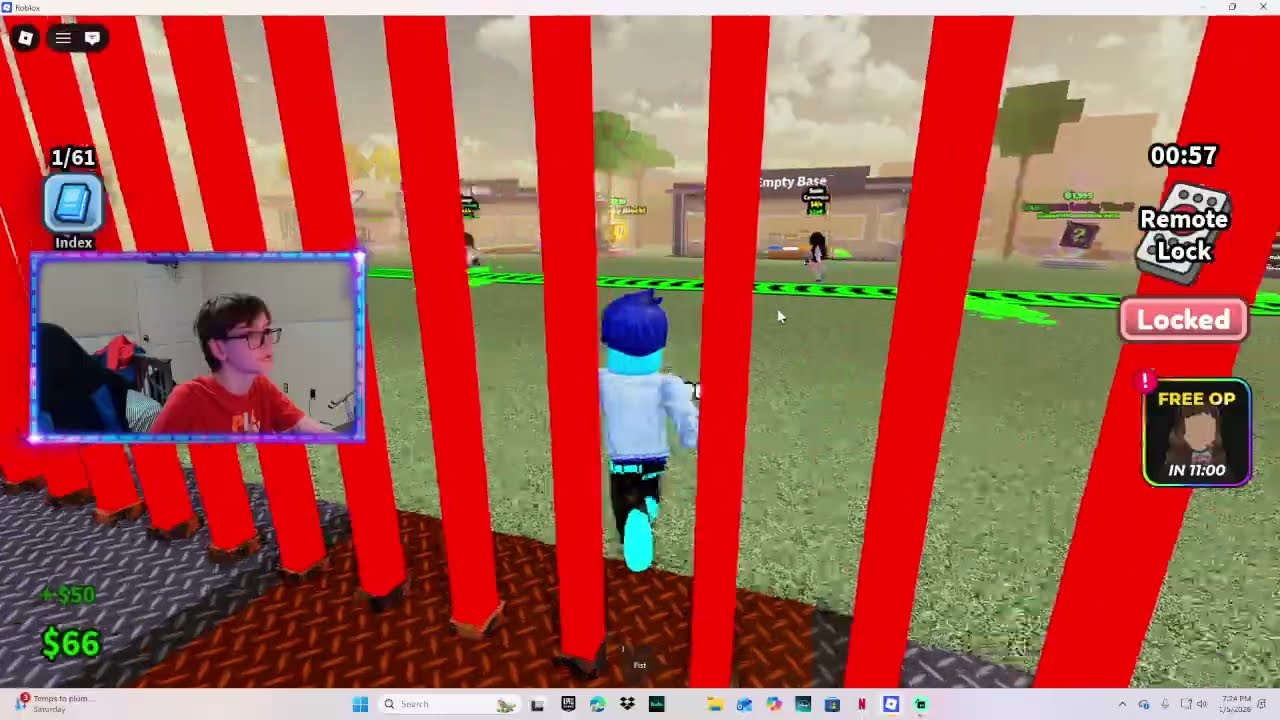 I PLAY STEAL A STRANGER THINGS IN ROBLOX