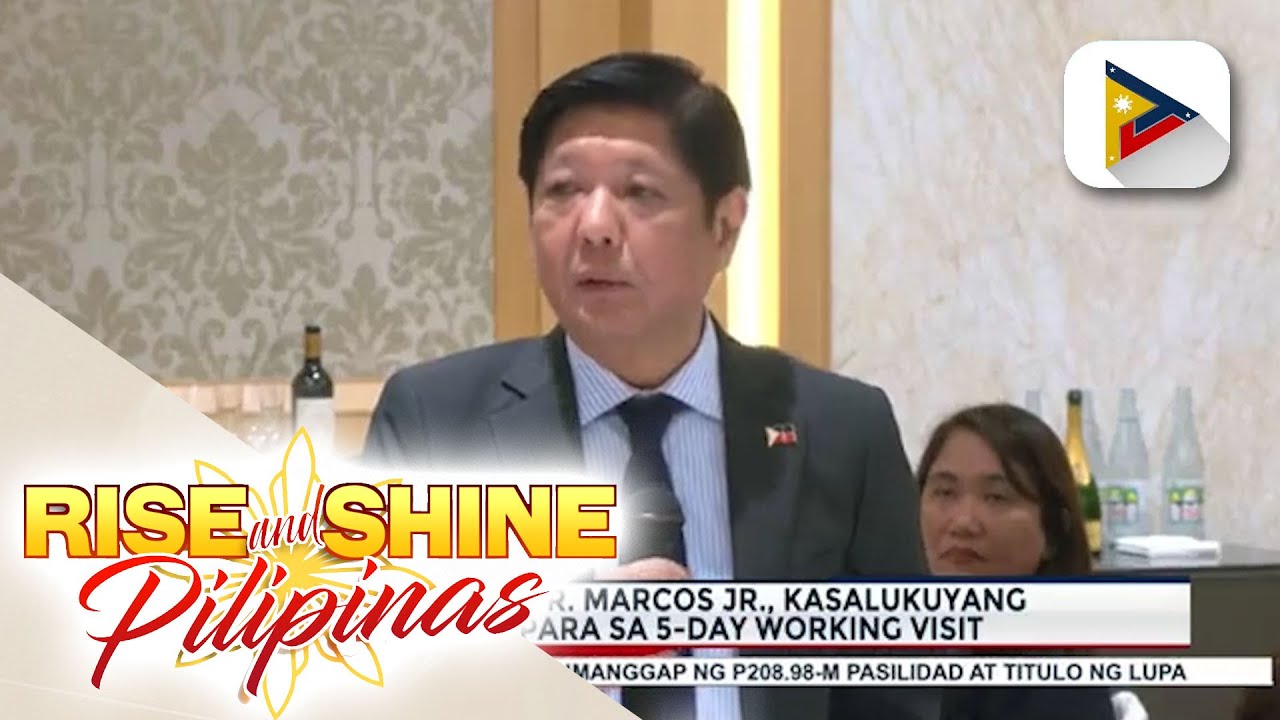 Pang. Ferdinand R. Marcos Jr., nakarating na sa Japan