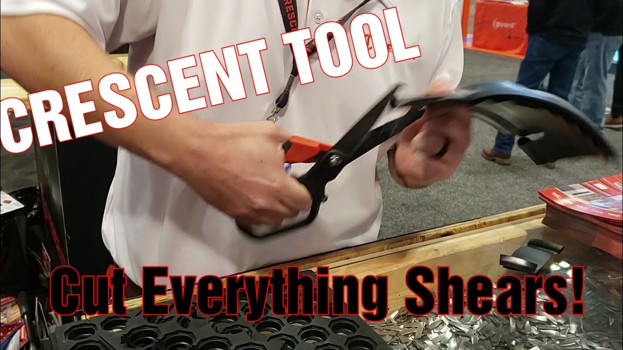 Crescent Tools new Shears. They cut everything!