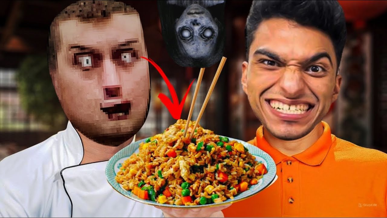 كنت جعان فنزلت اشتري بيض مقلي مع الرز المحمر الساعه 3 نص الليل ولاكني😳 | egg fried rice game