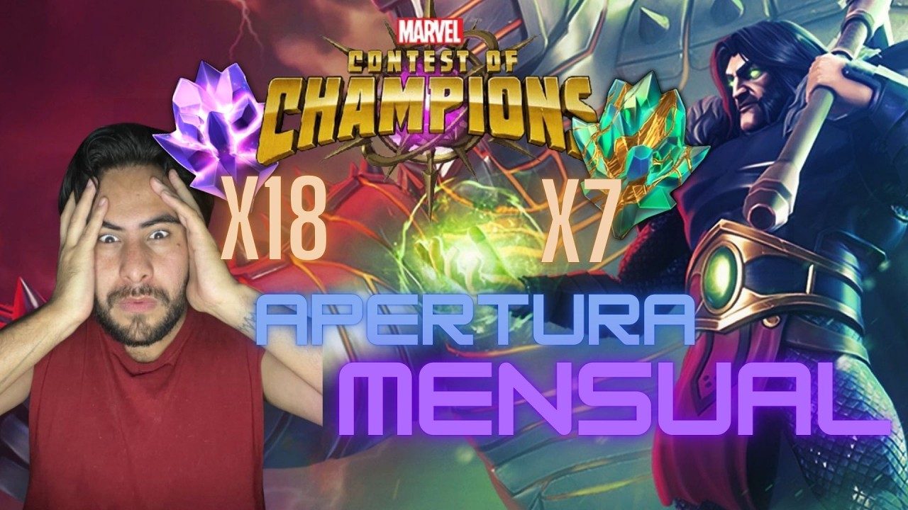 ABRÍ 25 CRISTALES DE 7 ESTRELLAS @MarvelContestofChampions