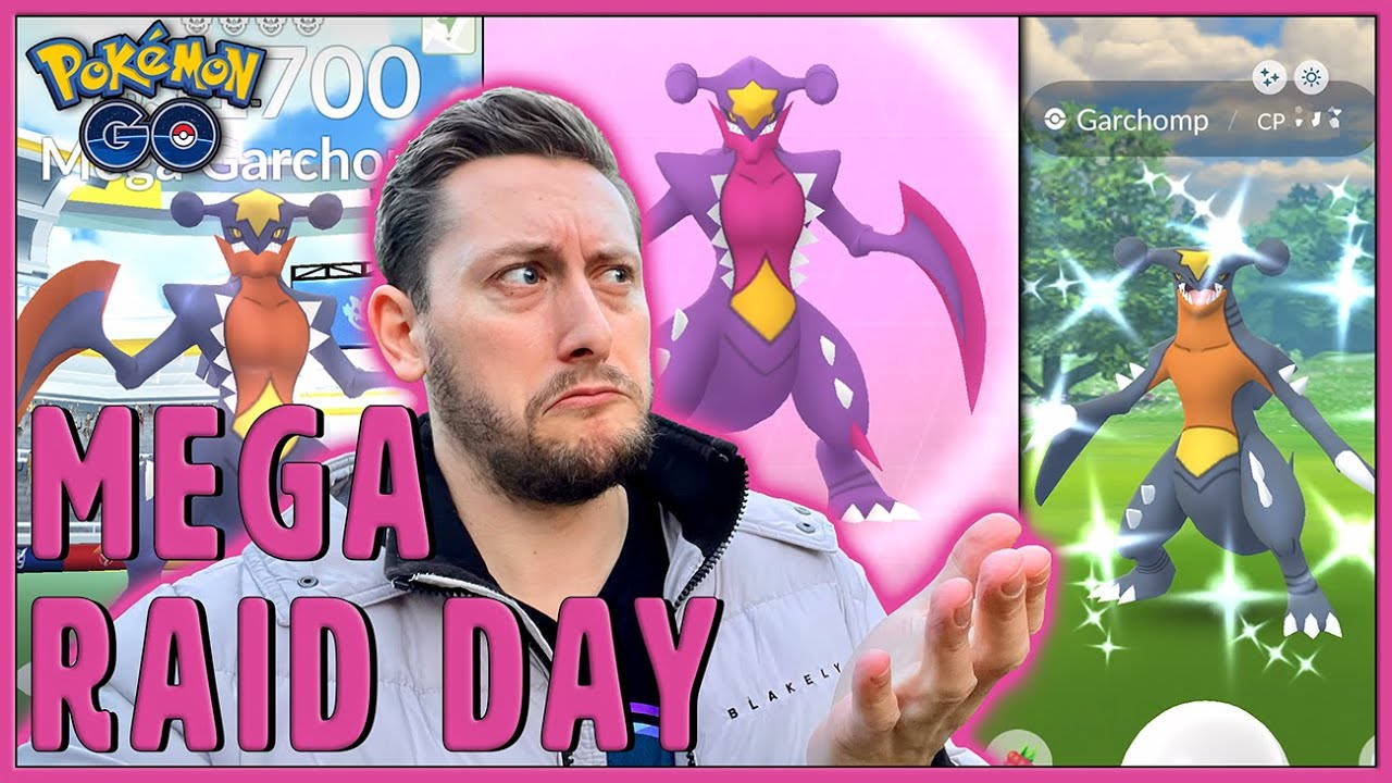 Was THIS Worth IT? Shiny *Mega Garchomp* Raid Day in Pok&eacute;mon GO!
