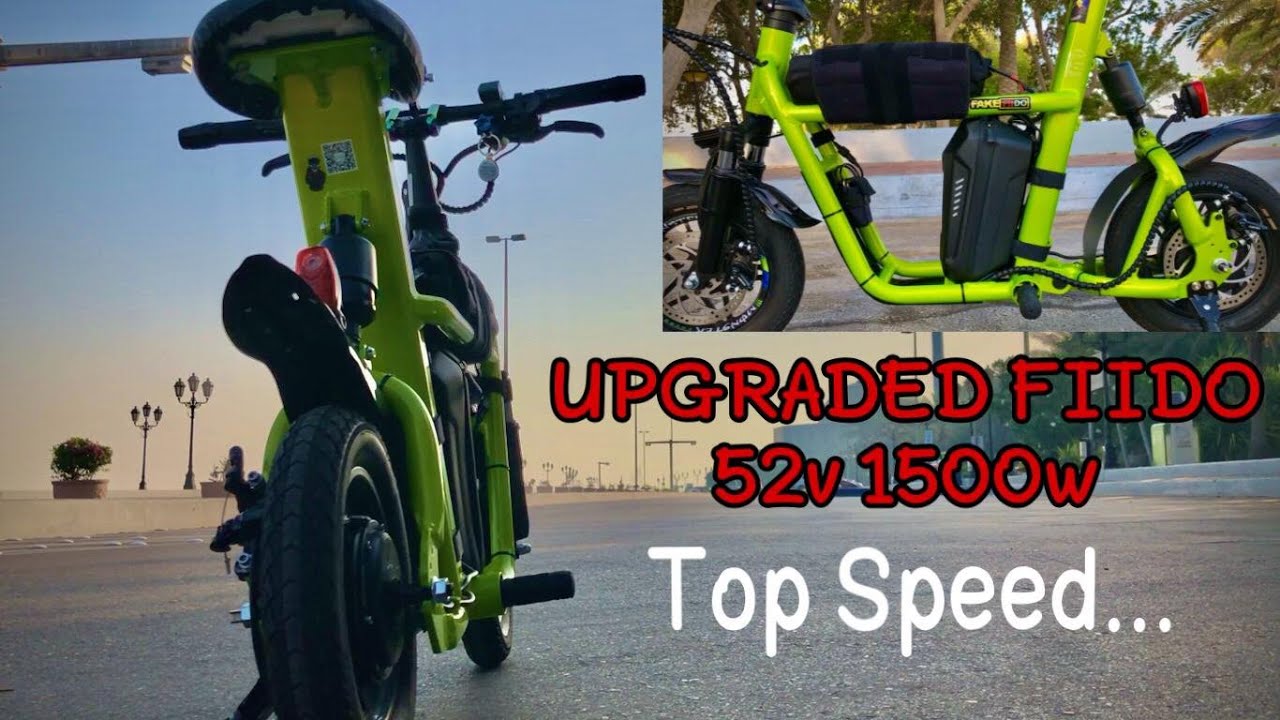 FIIDO Q1S 52V 1500W UPGRADE REVIEW