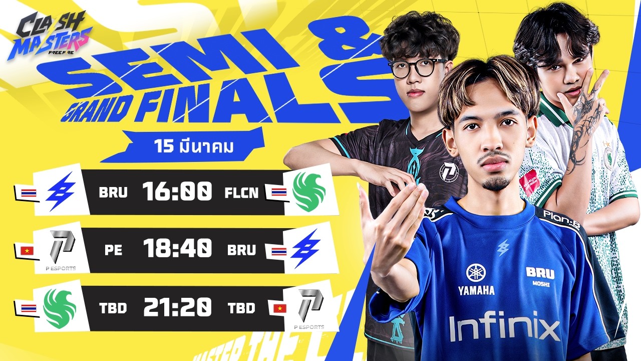 🔴 [TH] Free Fire Clash Masters SEA 2026 Spring - Grand Final